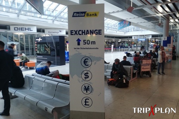Currency Exchange at Nuremberg Airport (NUE)