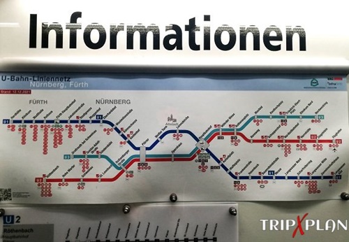 Train from Nuremberg Airport (NUE) to City Center