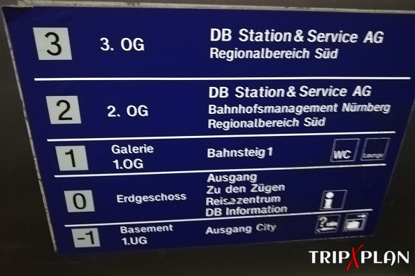 Luggage Lockers at Nuremberg Central Railway Station Luggage Lockers at Nuremberg Central Railway Station