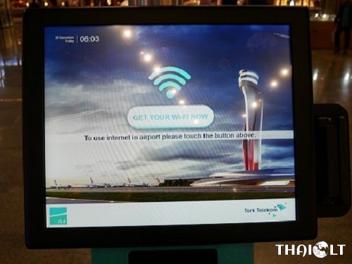 Free Wi-Fi at Istanbul New Airport (IST)