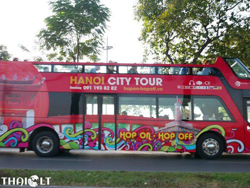 Hanoi City Tour Hop-on Hop-off Bus (Red Bus)